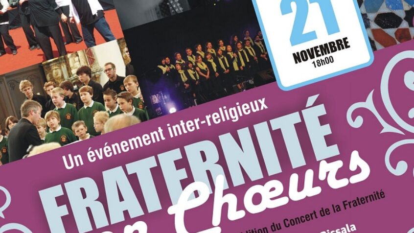 Concert islamo-chrétien « Fraternité en Chœurs »