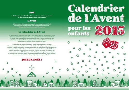 calendrier Avent 2015