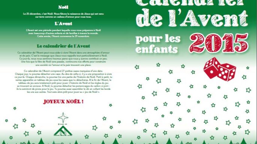 Un calendrier de l’Avent pour les enfants