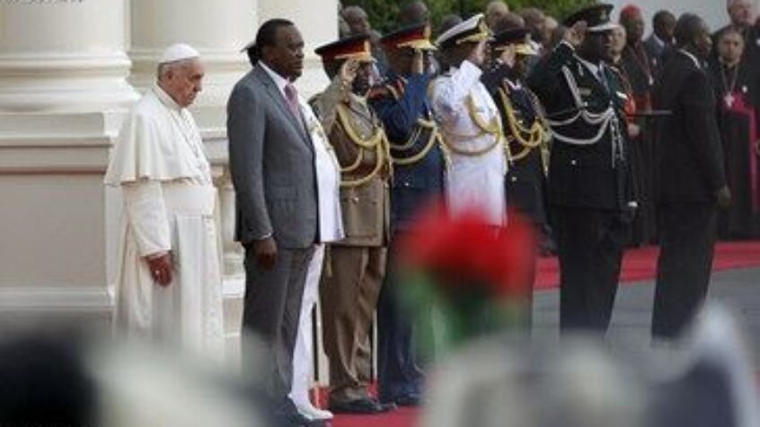 Le Kenya, première étape du voyage du pape en Afrique
