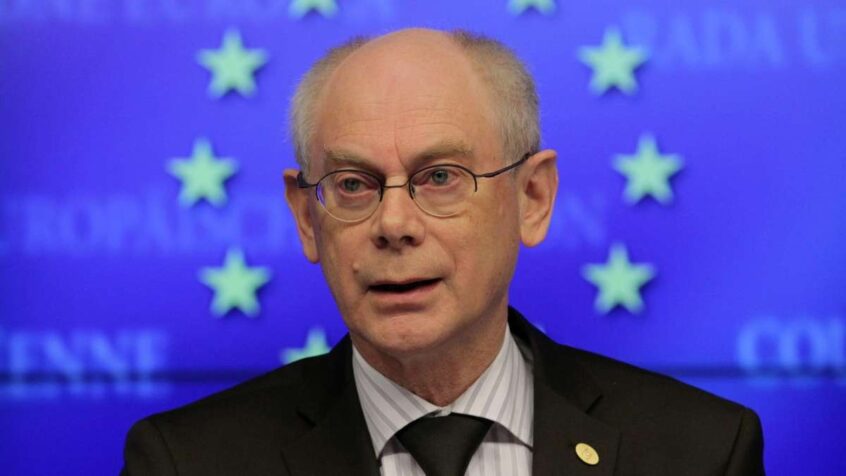 Conférence avec Herman Van Rompuy