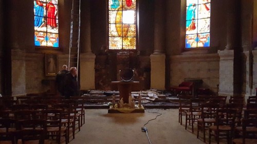 Fontainebleau brulé