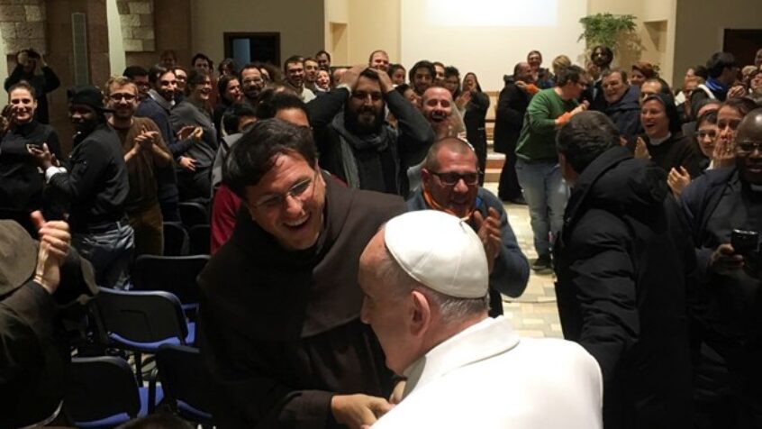 Visite « surprise » du pape François à Rieti et Greccio