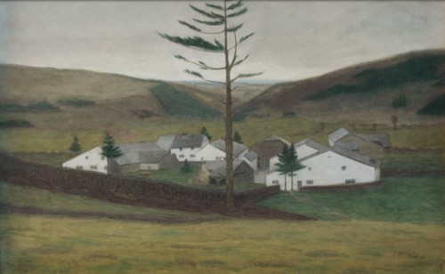 Georges Le Brun - Le village dans la vallee (c) Jacques Spitz