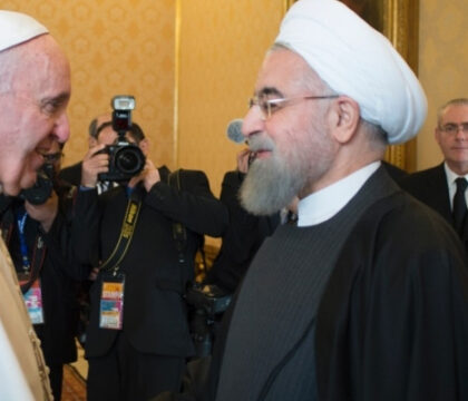 Le président iranien reçu par le pape François