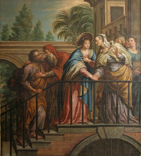 Tableau la visitation Arquennes BD