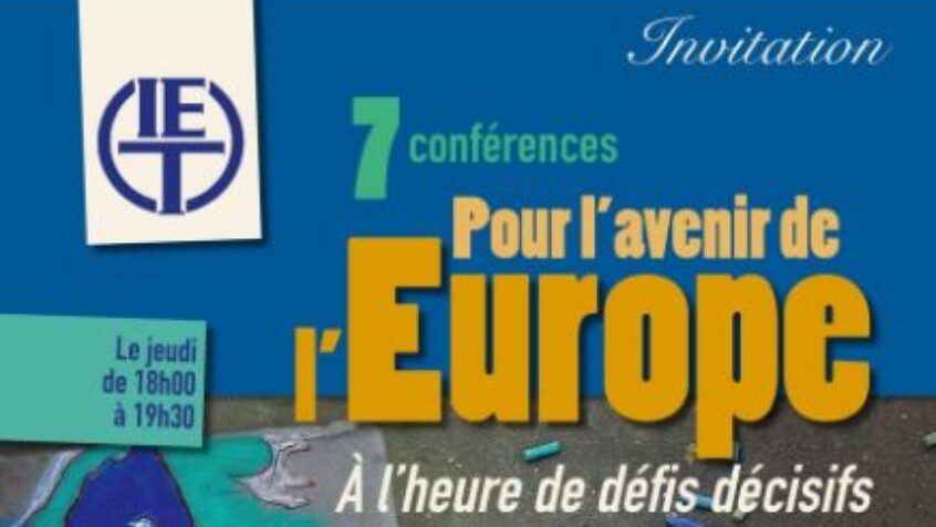 Sept conférences pour l&rsquo;avenir de l&rsquo;Europe
