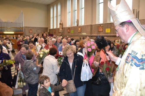 Benediction roses ste rita Marchienne au pont