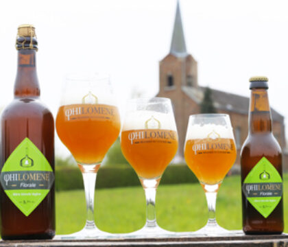 De la bière sous cloche