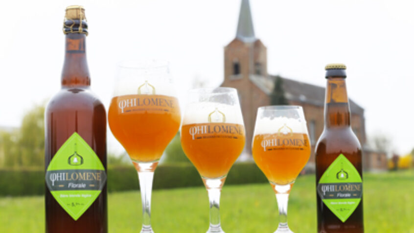 De la bière sous cloche