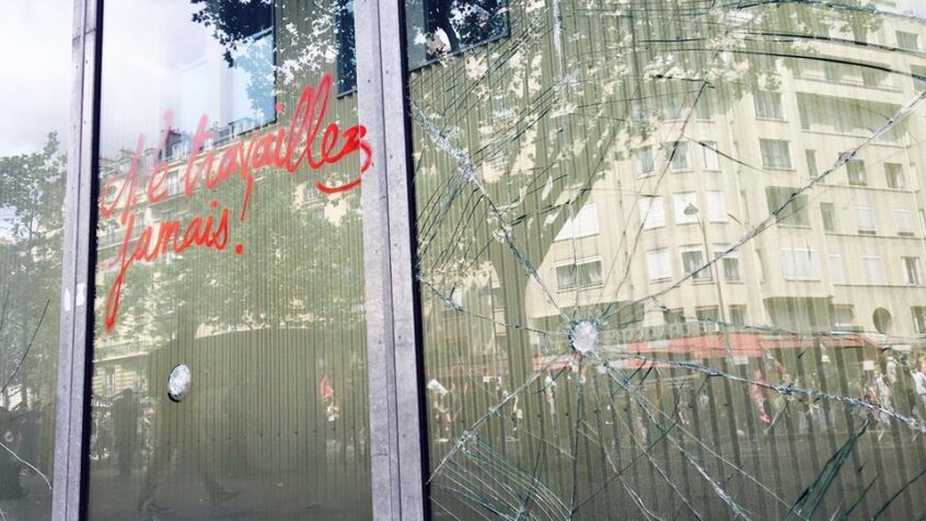 Manifestations à Paris : l&rsquo;hôpital des enfants malades a été dégradé
