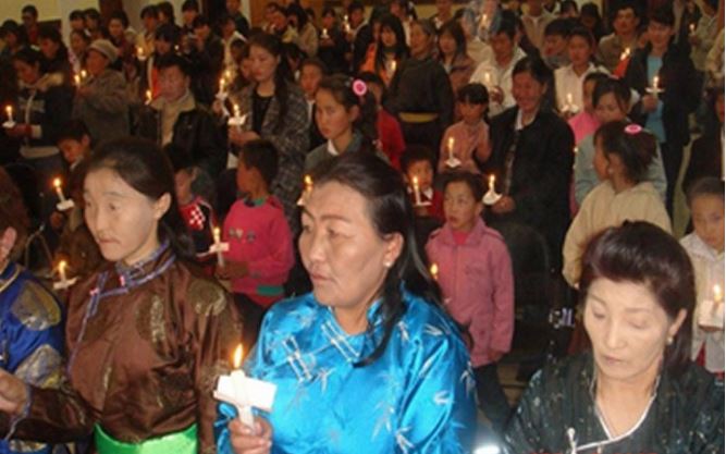 Mongolie-Chretiens