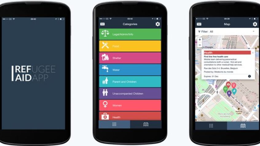 Une application mobile destinée aux réfugiés