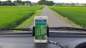 Pokemon go en voiture