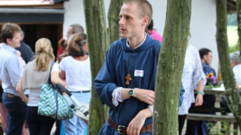 Fraternité de Tibériade: les voeux définitifs de frère Joachim