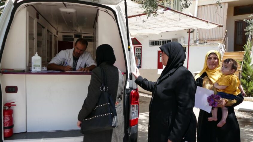 Aux côtés des réfugiés syriens