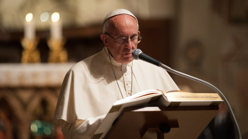 Le Pape François à Assise: « Comme Jésus, ils ont soif! »