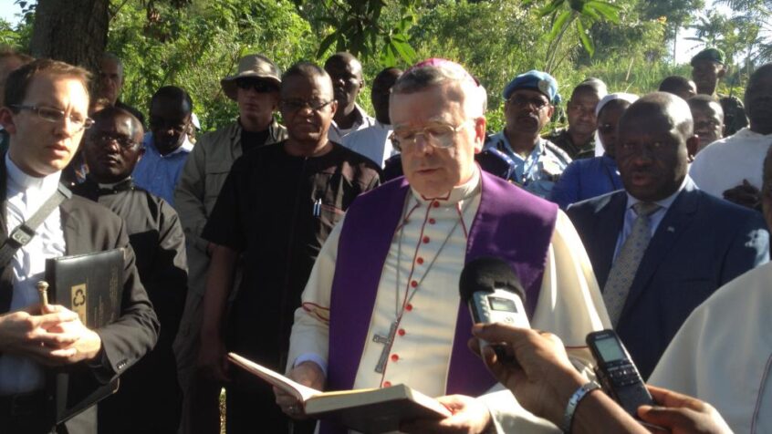 RDC : Le nonce apostolique à Béni