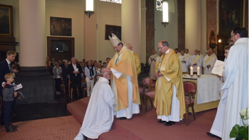 Un nouveau diacre permanent dans le diocèse de Tournai