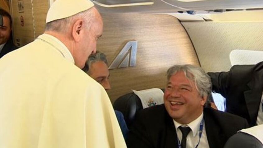 Le Pape François encourage les journalistes