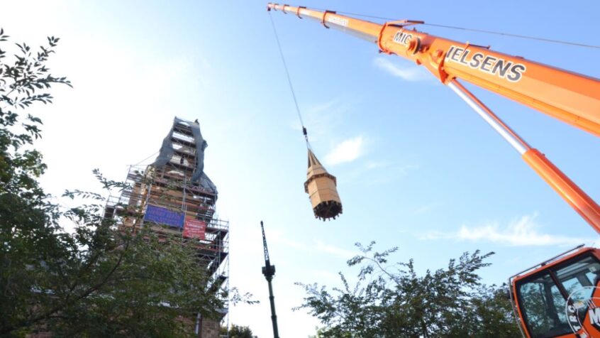 L’heure des travaux a sonné pour l’Eglise Saint-Hilaire et son clocher