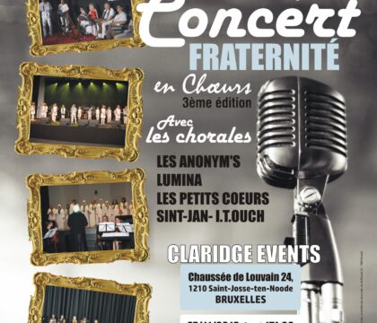 « Fraternité en Choeurs » 3e édition de l&rsquo;événement islamo-chrétien, ce 27 novembre