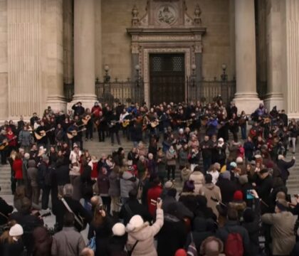 Flashmob pour les chrétiens persécutés