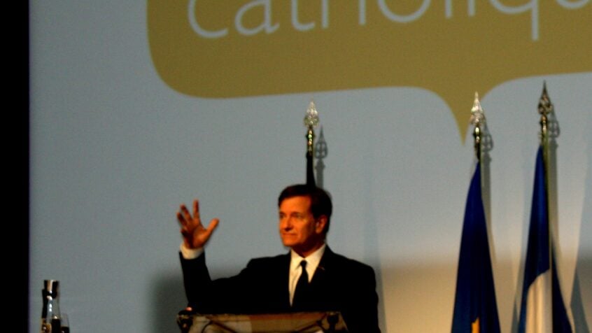 Ovation pour Francis Huster aux Grandes conférences catholiques