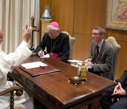 Une rencontre exceptionnelle avec le Pape François