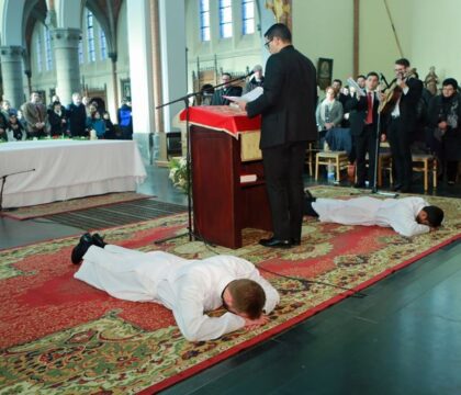 Stany et Gianpaolo ont été ordonnés diacres en vue du sacerdoce