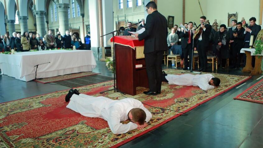 Stany et Gianpaolo ont été ordonnés diacres en vue du sacerdoce