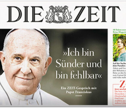 Le Pape à Die Zeit : « je ne suis pas un homme exceptionnel »