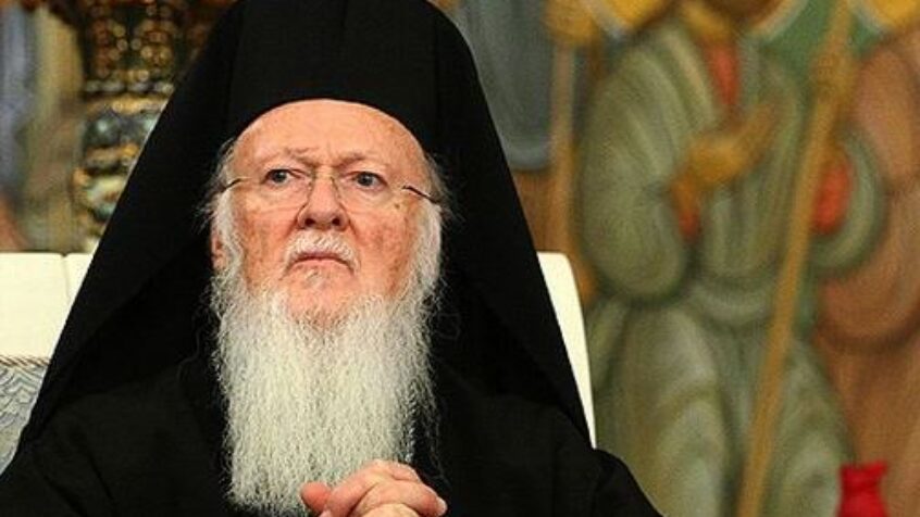 Le patriarche Bartholomée à Taizé le 25 avril