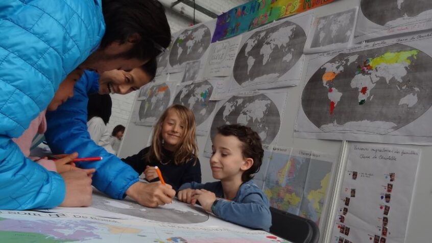 EXPOsciences : les écoliers dans la peau des migrants