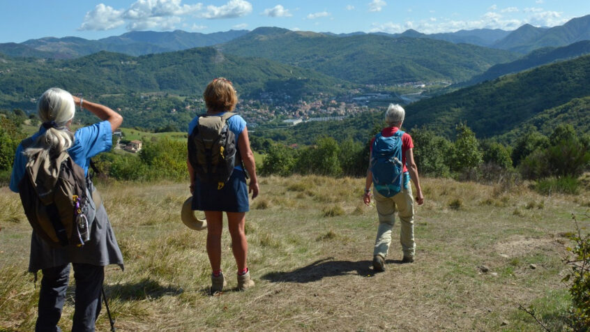 A pied sur le chemin d’Assise  : Du Piémont aux Apennins