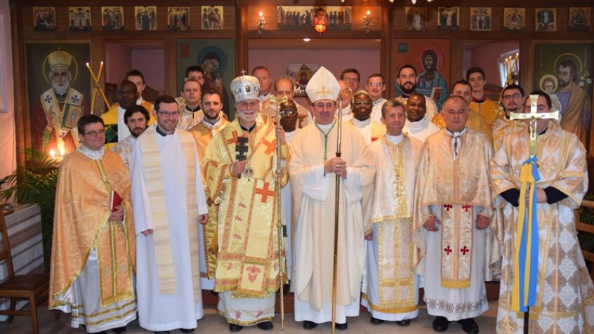 « Divine Liturgie » dans le Borinage
