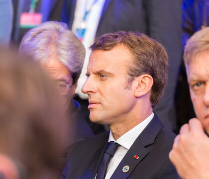 Emmanuel Macron reçoit le Prix Charlemagne 2018