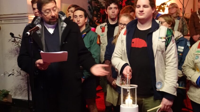 La Lumière pour la Paix est arrivée chez nous