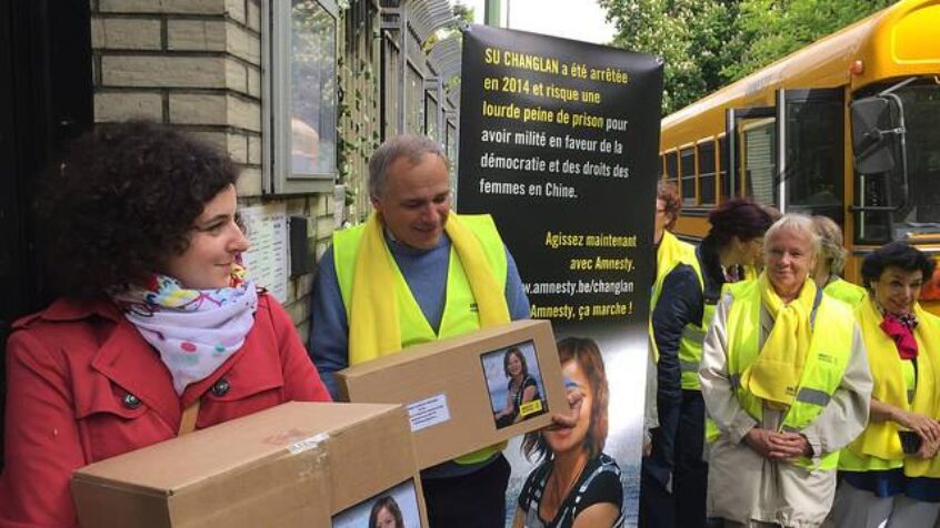 Amnesty fait sa traditionnelle tournée des ambassades