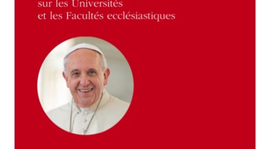 Nouvelle constitution apostolique sur les études ecclésiastiques