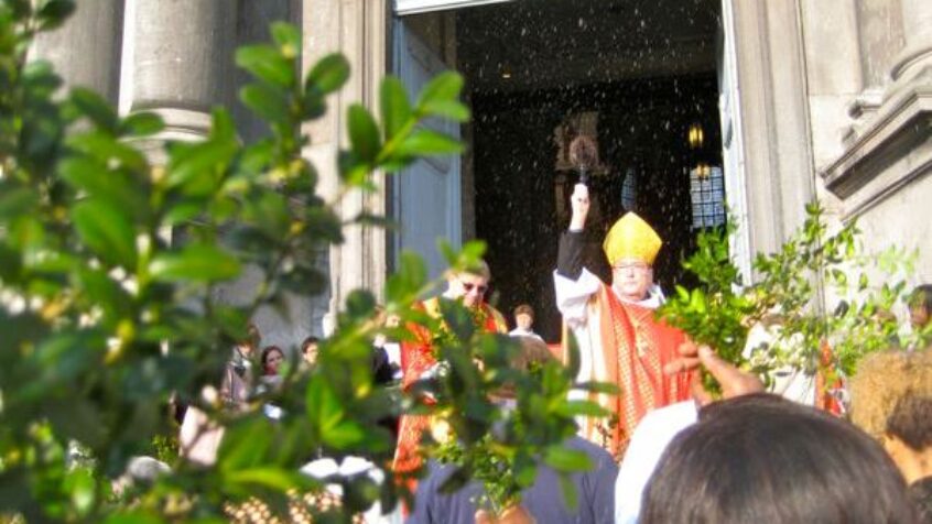 Namur – Mgr Vancottem rend hommage à Arnaud Beltrame