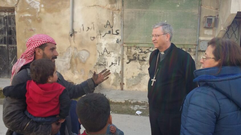 Mgr Johan Bonny parcourt la Syrie en taxi