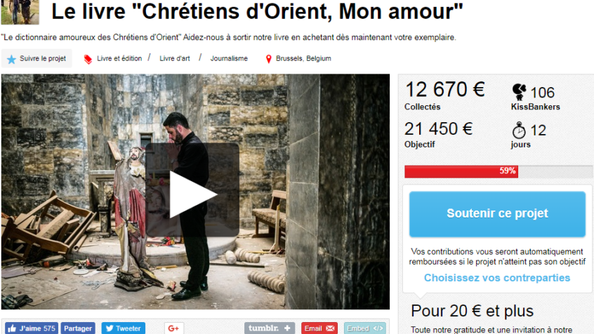 Soutenez les Chrétiens d&rsquo;Orient … par un crowdfunding!