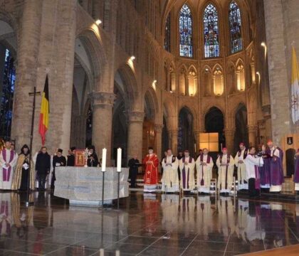 Célébration pour les cinq ans de pontificat du pape François