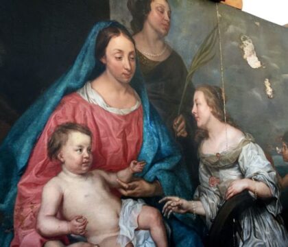 Le &lsquo;Mariage mystique de sainte Catherine&rsquo; reprend des couleurs