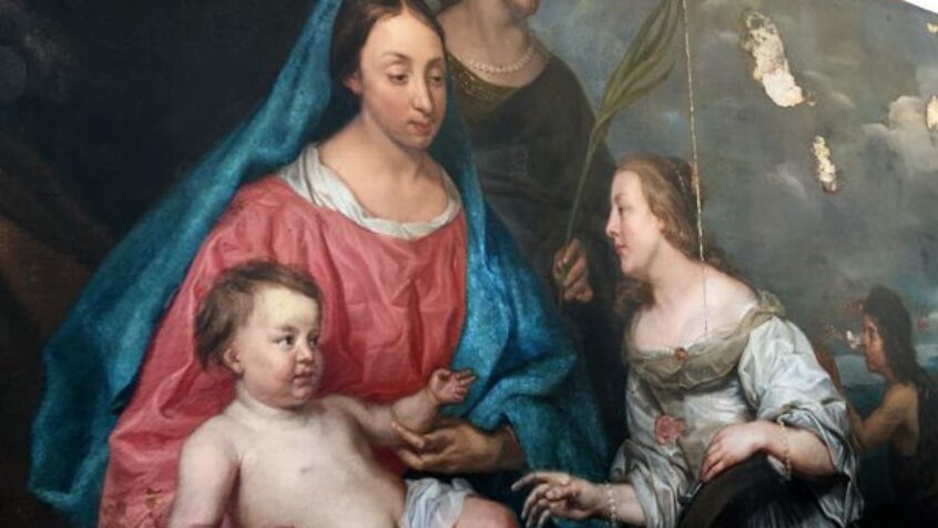 Le &lsquo;Mariage mystique de sainte Catherine&rsquo; reprend des couleurs
