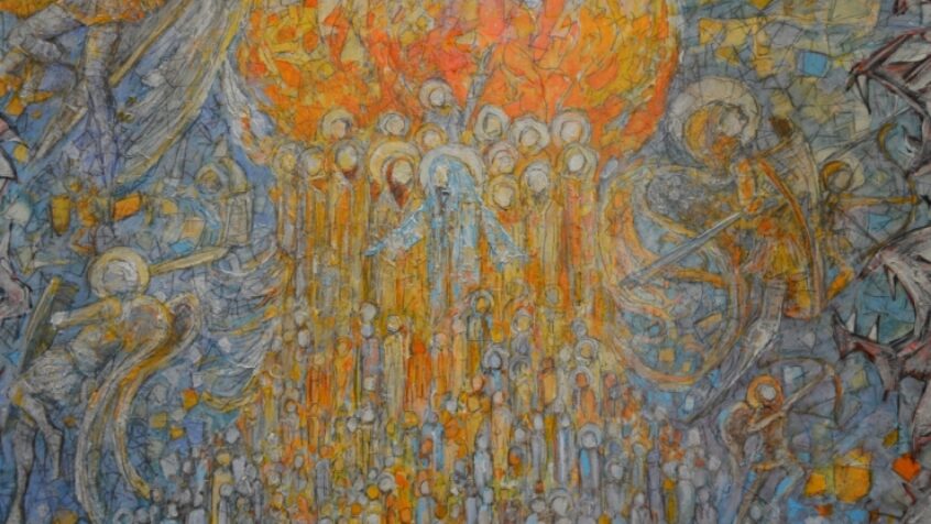 Exposition:  Christian Cantos à l’abbaye d’Orval