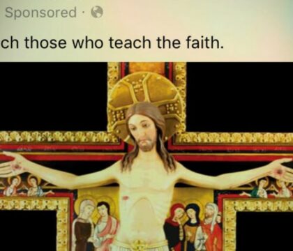 Facebook censure une représentation du Christ de Saint-Damien