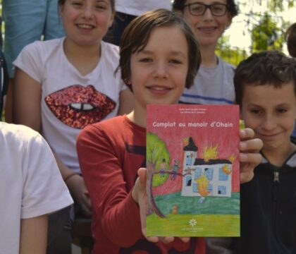 Des enfants racontent l&rsquo;histoire du manoir d&rsquo;Ohain…