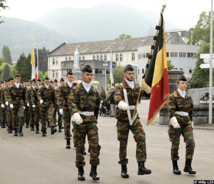 15.000 soldats à Lourdes